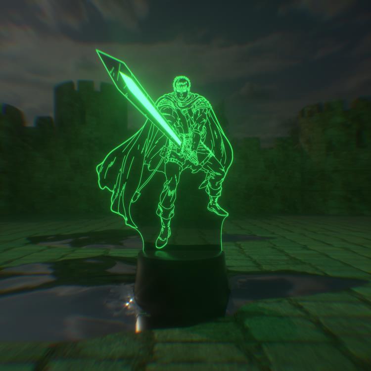 Berserk Guts Otaku Lamp Gallery Image 5