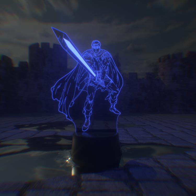 Berserk Guts Otaku Lamp Gallery Image 8