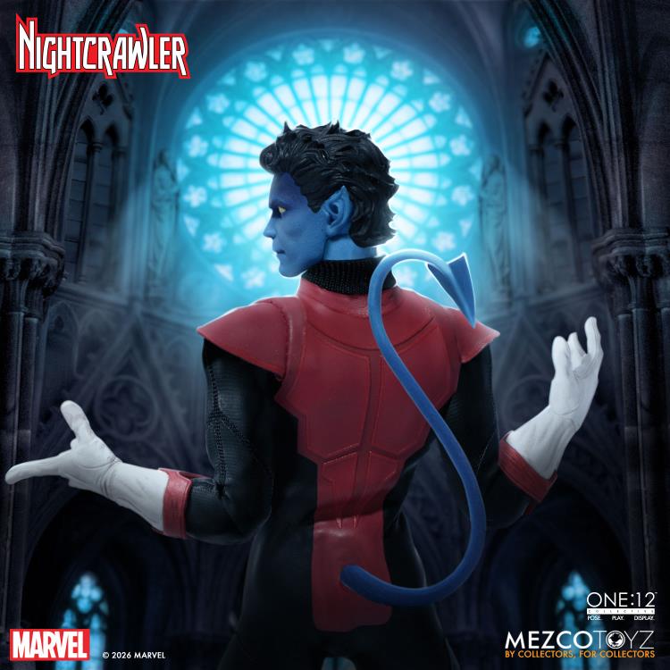 Marvel Comics One:12 Collective Nightcrawler Action Figure Gallery Image 6