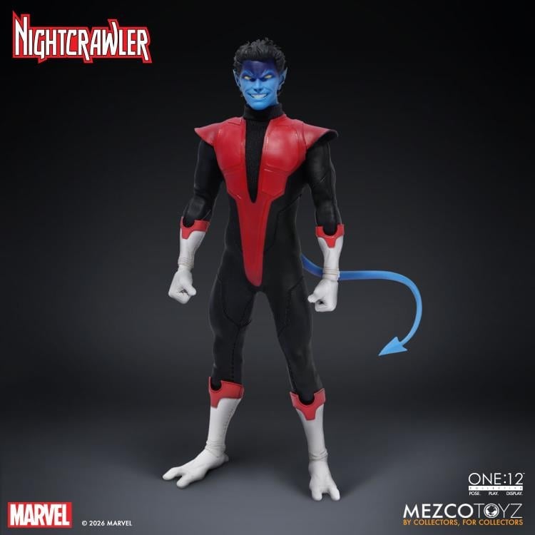 Marvel Comics One:12 Collective Nightcrawler Action Figure Gallery Image 13