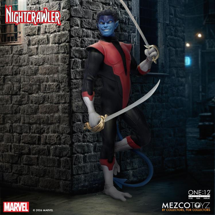 Marvel Comics One:12 Collective Nightcrawler Action Figure Gallery Image 8