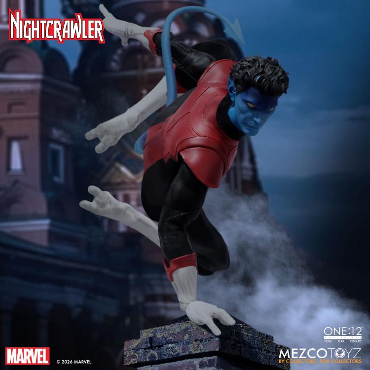 Marvel Comics One:12 Collective Nightcrawler Action Figure Gallery Image 9