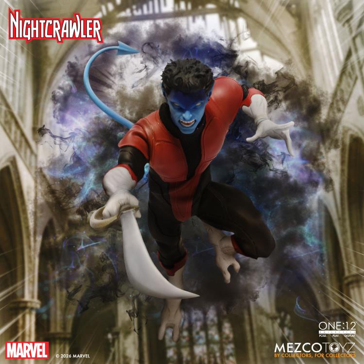 Marvel Comics One:12 Collective Nightcrawler Action Figure Gallery Image 10