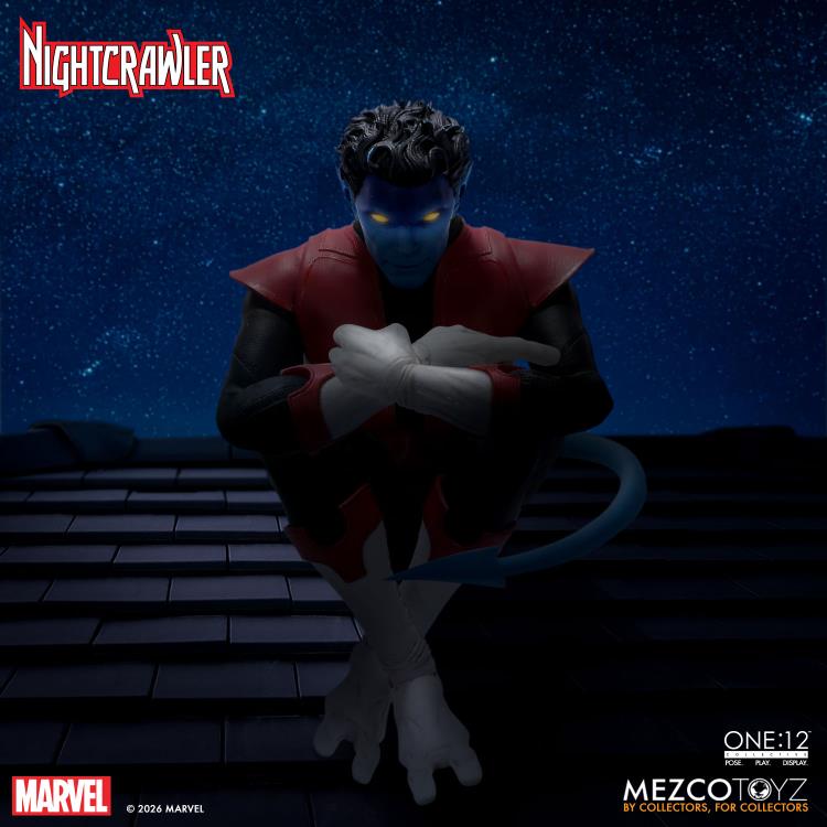 Marvel Comics One:12 Collective Nightcrawler Action Figure Gallery Image 7