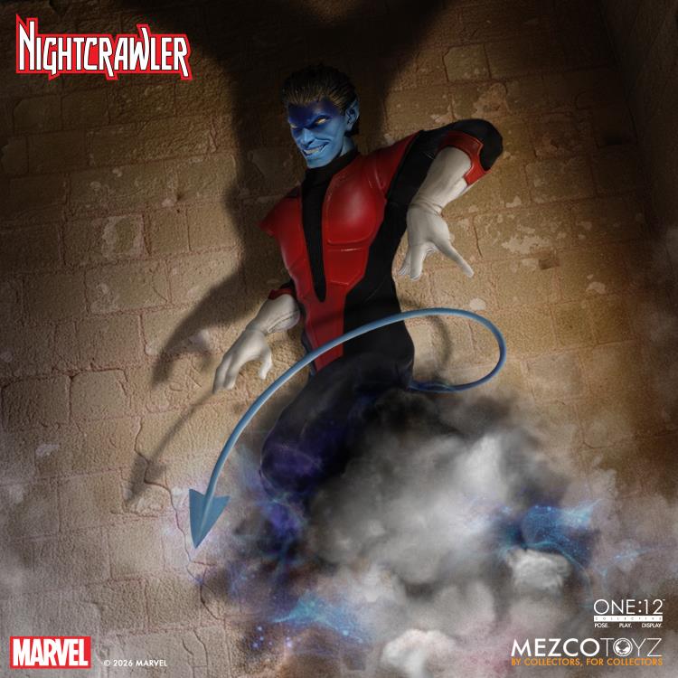 Marvel Comics One:12 Collective Nightcrawler Action Figure Gallery Image 12