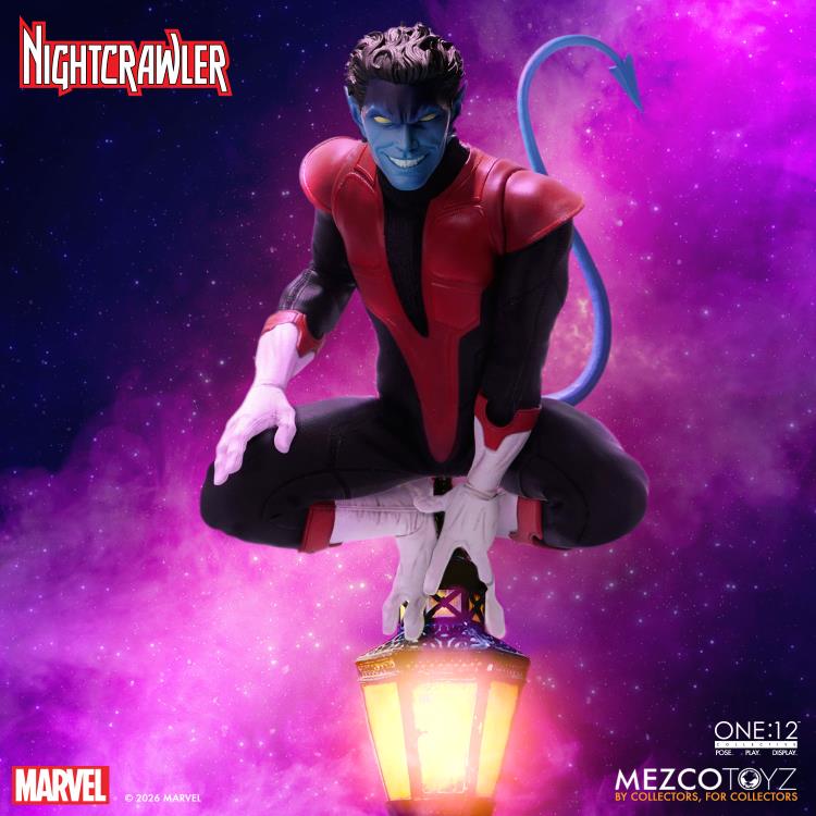 Marvel Comics One:12 Collective Nightcrawler Action Figure Gallery Image 3