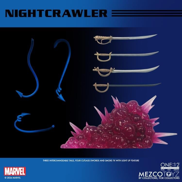 Marvel Comics One:12 Collective Nightcrawler Action Figure Gallery Image 14