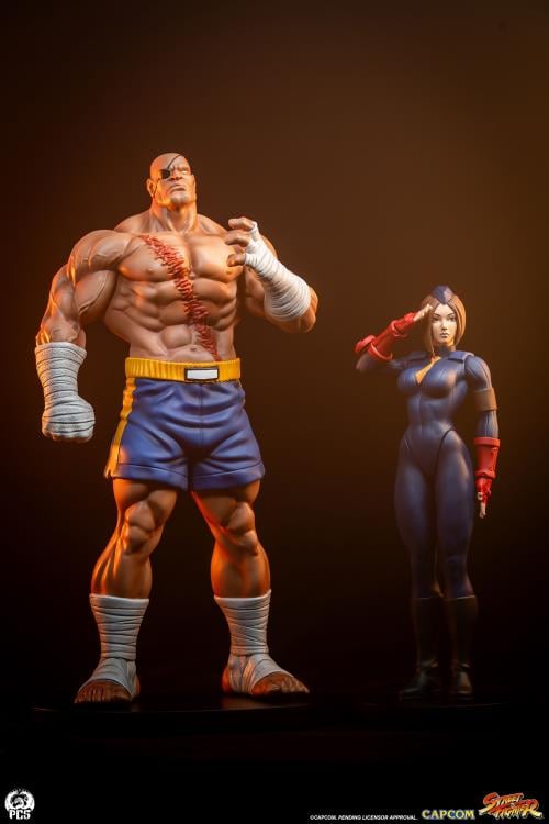 Street Fighter Street Jam Sagat & Juli 1/10 Scale Statue Set Gallery Image 3