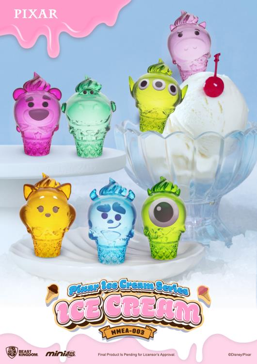 Disney Mini Mini Egg Attack MMEA-003 Pixar Ice Cream Series Box of 24 Random Figures Gallery Image 6