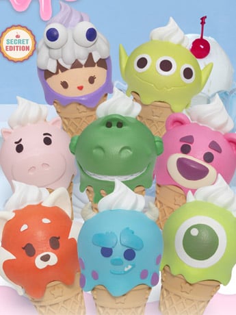 Disney Mini Mini Egg Attack MMEA-003 Pixar Ice Cream Series Box of 24 Random Figures Gallery Image 2