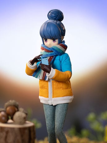 Laid-Back Camp Rin Shima 1/8 Scale Action Figure Gallery Image 2