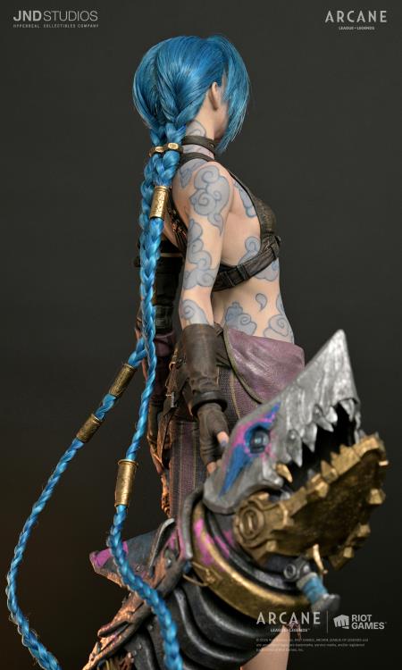 Arcane: League of Legends Jinx 1/3 Scale Statue Gallery Image 19