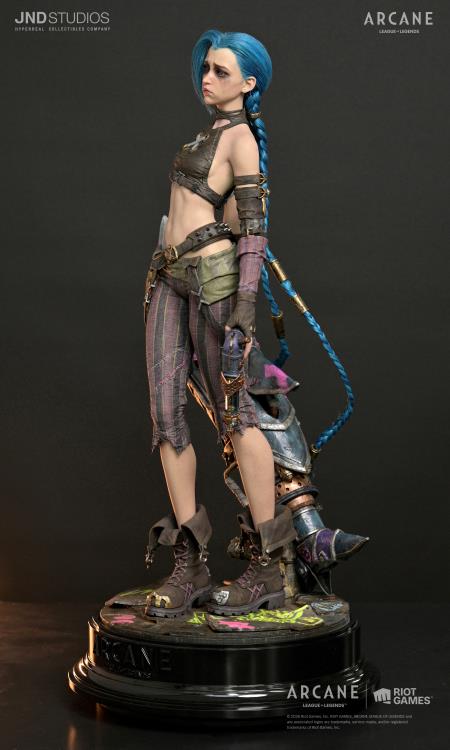 Arcane: League of Legends Jinx 1/3 Scale Statue Gallery Image 11