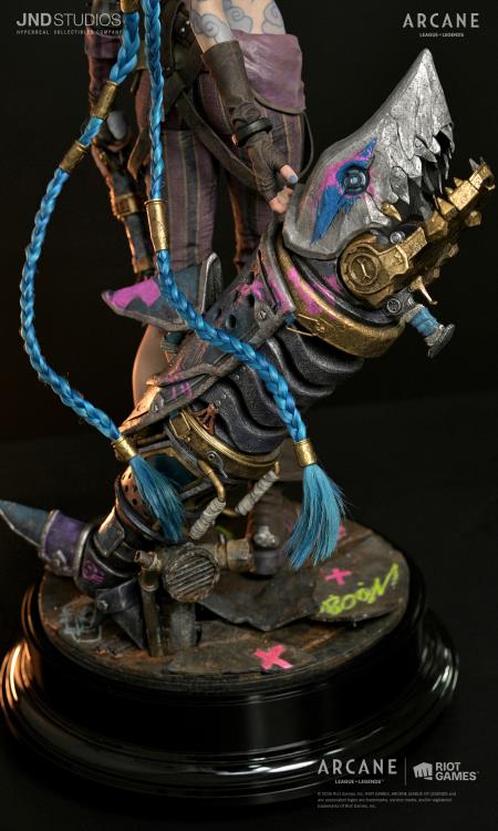 Arcane: League of Legends Jinx 1/3 Scale Statue Gallery Image 31