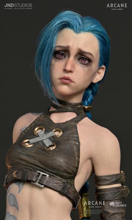 Arcane: League of Legends Jinx 1/3 Scale Statue Gallery Image 29