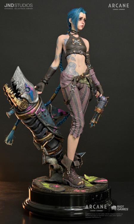 Arcane: League of Legends Jinx 1/3 Scale Statue Gallery Image 5