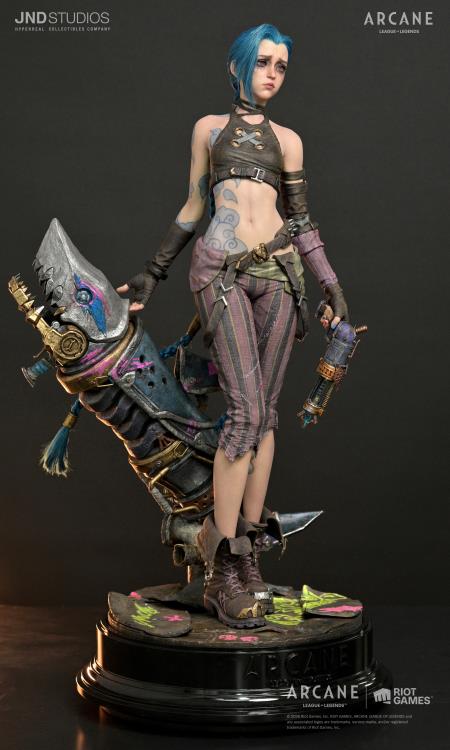 Arcane: League of Legends Jinx 1/3 Scale Statue Gallery Image 4
