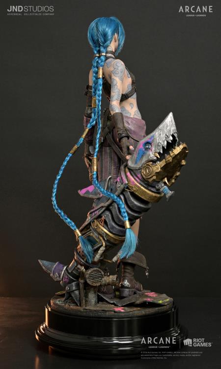 Arcane: League of Legends Jinx 1/3 Scale Statue Gallery Image 7