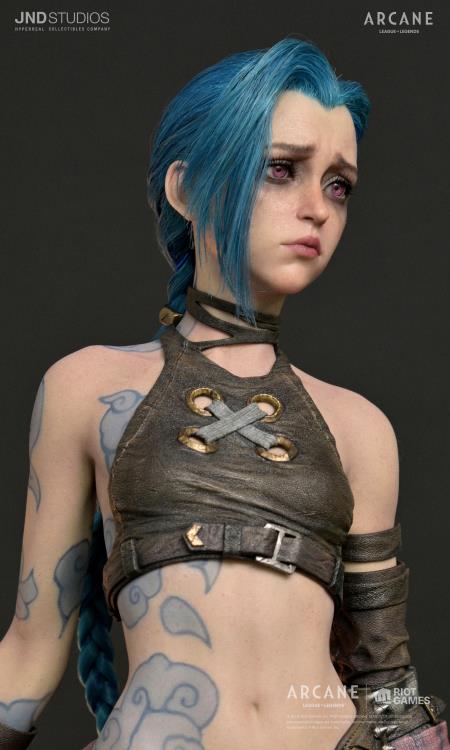 Arcane: League of Legends Jinx 1/3 Scale Statue Gallery Image 30