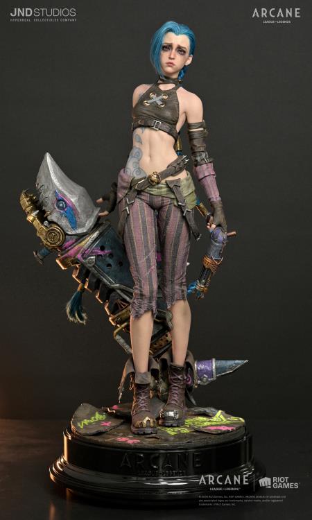 Arcane: League of Legends Jinx 1/3 Scale Statue Gallery Image 3