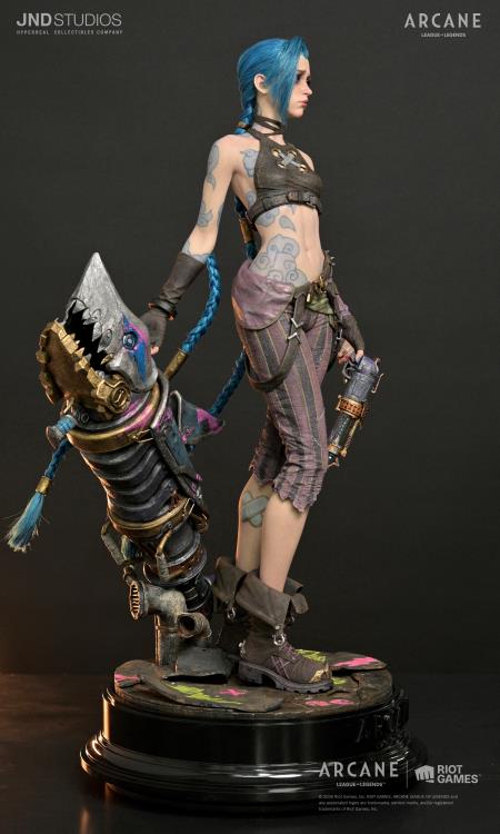Arcane: League of Legends Jinx 1/3 Scale Statue Gallery Image 6