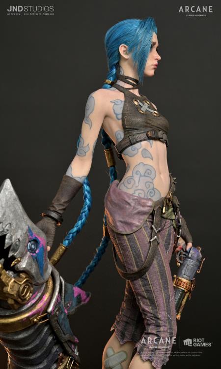 Arcane: League of Legends Jinx 1/3 Scale Statue Gallery Image 18
