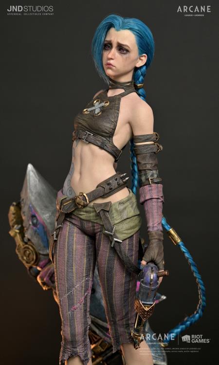 Arcane: League of Legends Jinx 1/3 Scale Statue Gallery Image 24