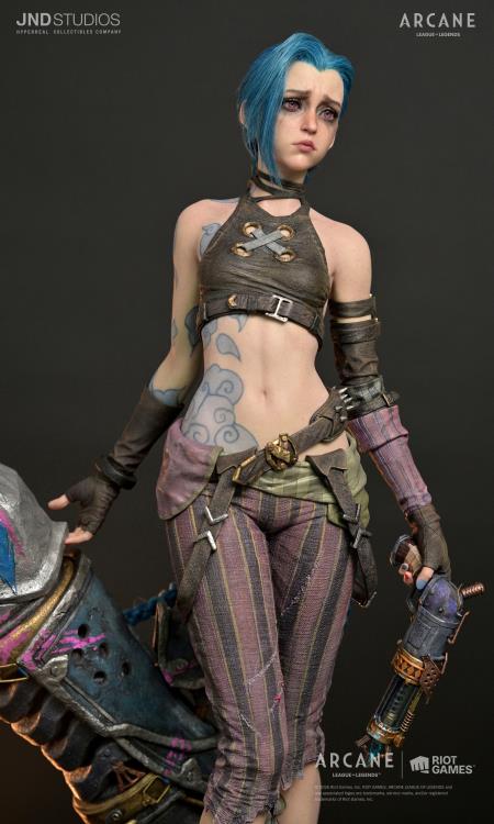 Arcane: League of Legends Jinx 1/3 Scale Statue Gallery Image 15