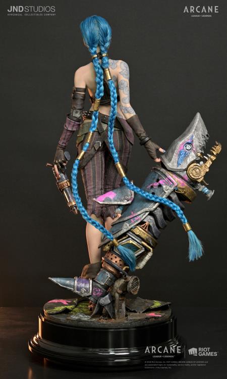 Arcane: League of Legends Jinx 1/3 Scale Statue Gallery Image 8