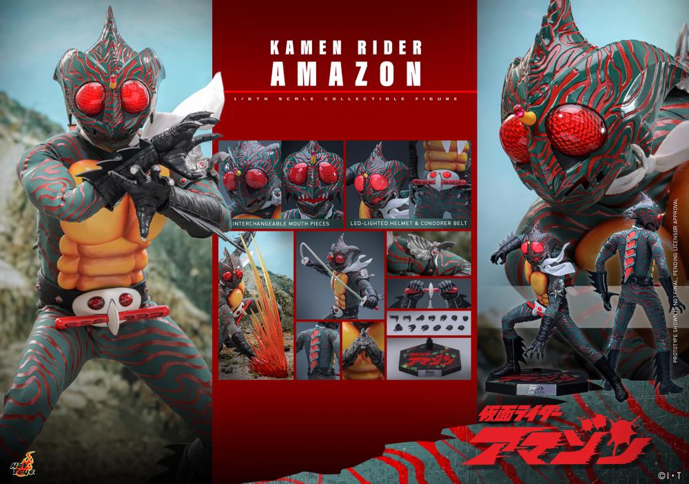 Kamen Rider Amazon TMS184 Kamen Rider Amazon 1/6th Scale Collectible Figure Gallery Image 25