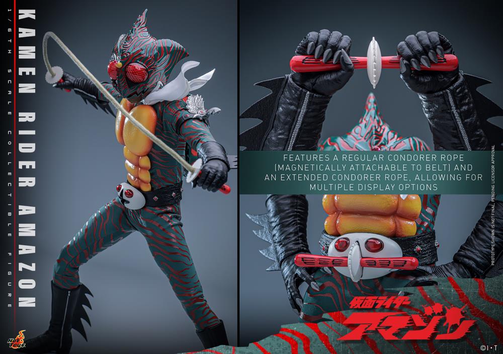 Kamen Rider Amazon TMS184 Kamen Rider Amazon 1/6th Scale Collectible Figure Gallery Image 23
