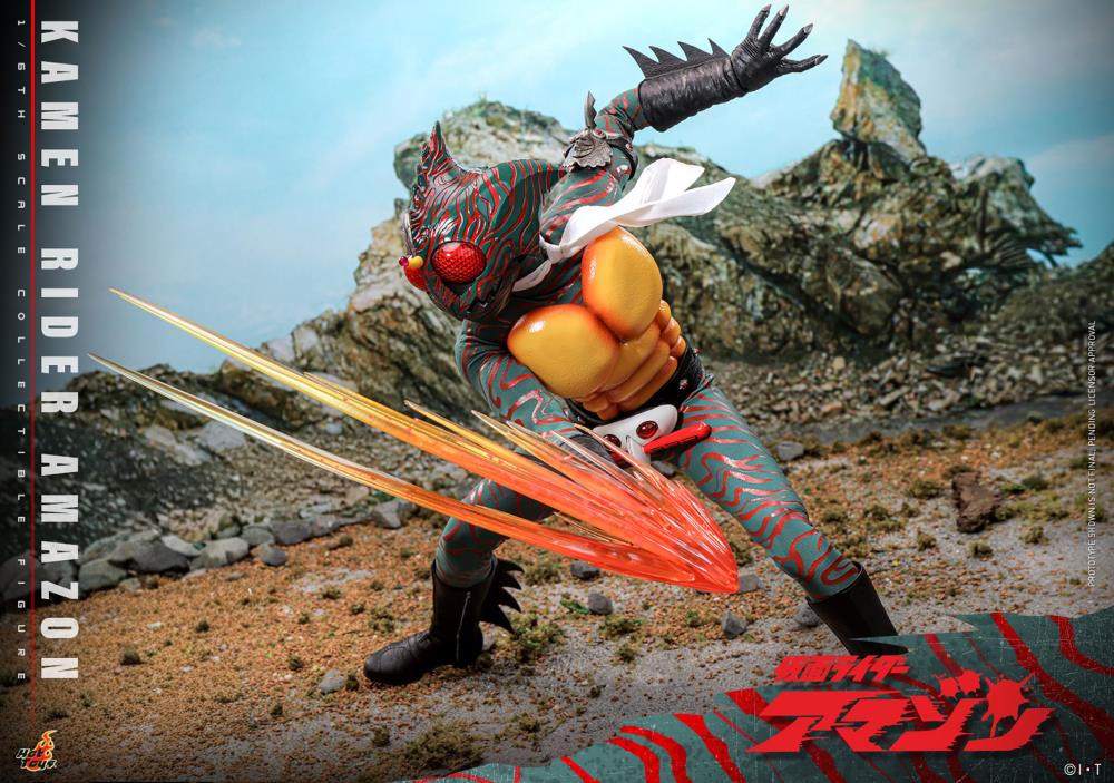 Kamen Rider Amazon TMS184 Kamen Rider Amazon 1/6th Scale Collectible Figure Gallery Image 8