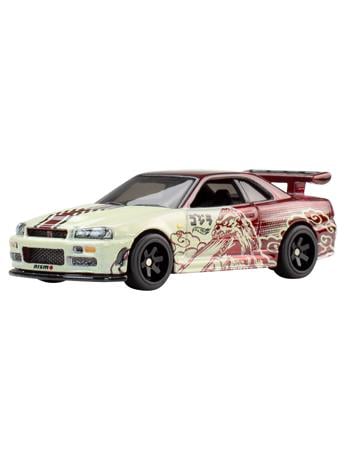 Godzilla Hot Wheels Premium Pop Culture Nissan Skyline GT-R (BNR34) Gallery Image 2