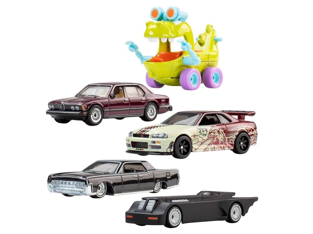 Hot Wheels Premium Pop Culture 2026 Mix 1 Set of 5 Models Gallery Image 1