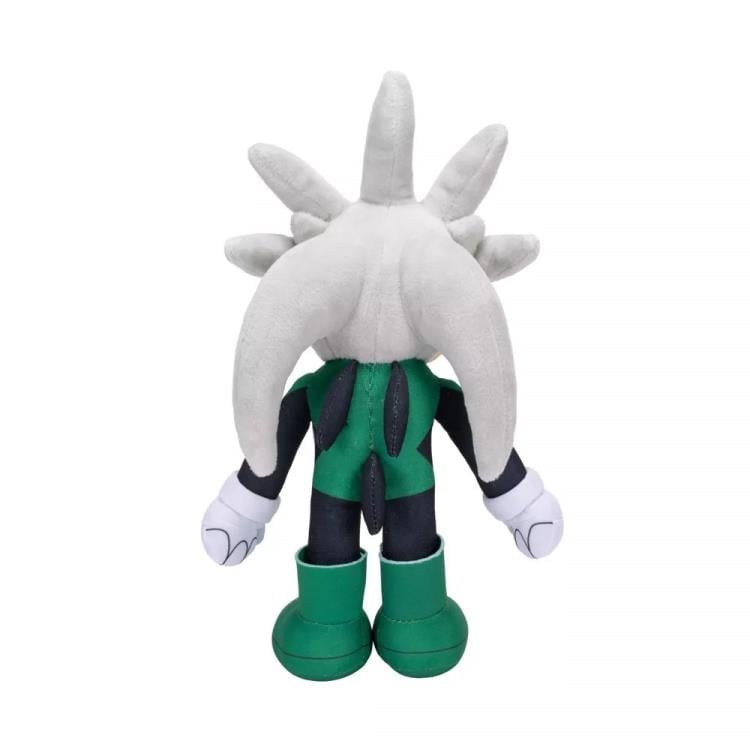 DC Comics x Sonic the Hedgehog 9" Silver the Hedgehog as Green Lantern Plush Gallery Image 5