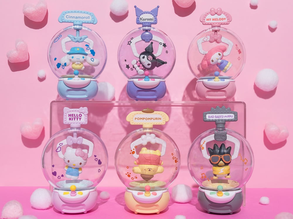 Sanrio Tokimelz BOX! Crane Game Box of 6 Random Figures