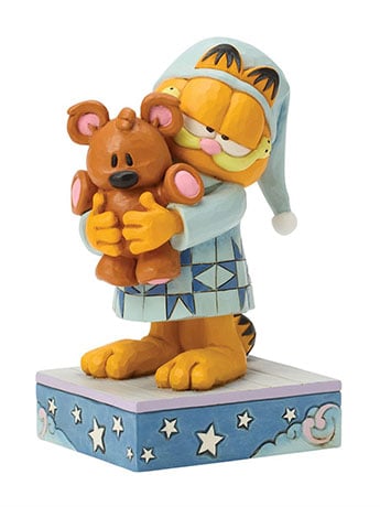 Garfield Sleepy Garfield with Pooky Figurine (Jim Shore) Gallery Image 2