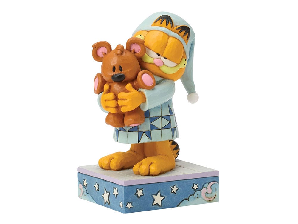 Garfield Sleepy Garfield with Pooky Figurine (Jim Shore) Gallery Image 1