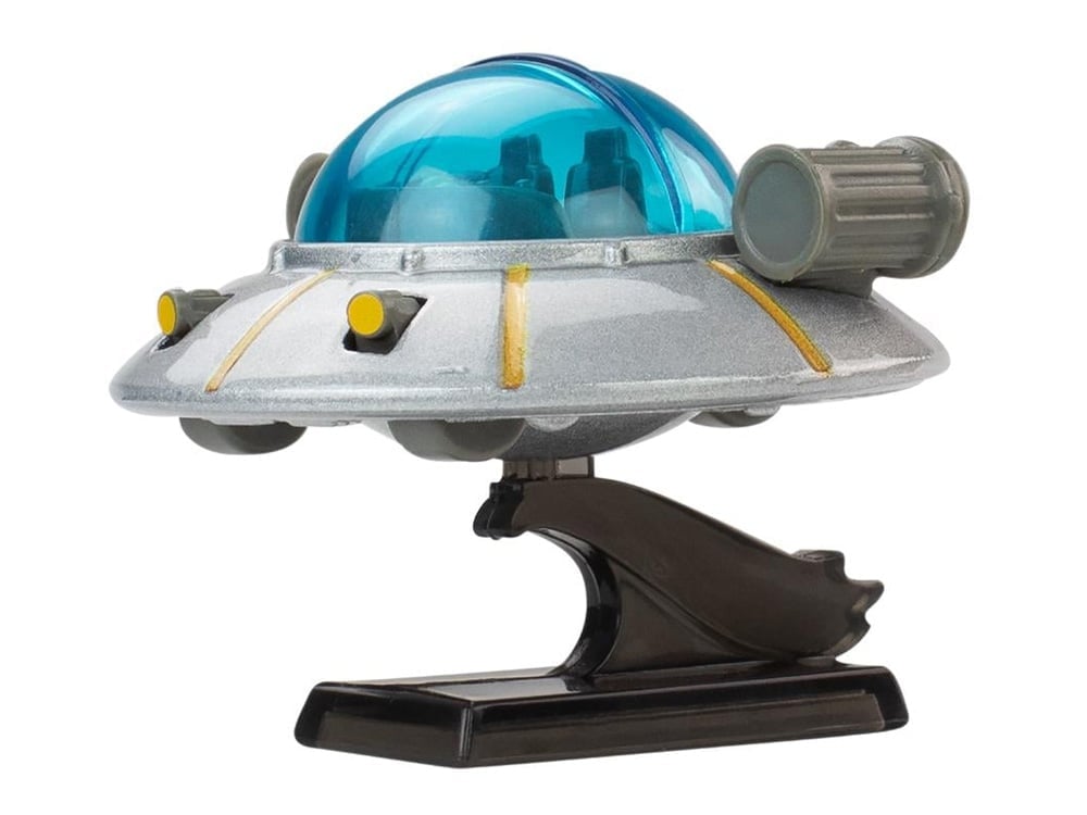 Rick and Morty Hot Wheels Premium Pop Culture Rick's Ship Gallery Image 1