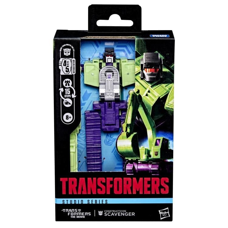 The Transformers: The Movie Studio Series Constructicons Set of 6 Combiner Figures Gallery Image 46