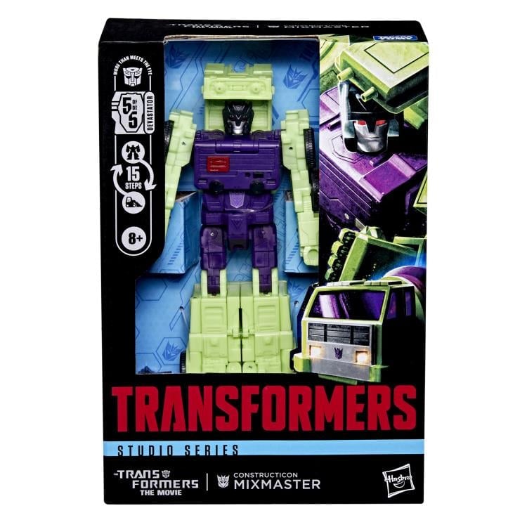 The Transformers: The Movie Studio Series Constructicons Set of 6 Combiner Figures Gallery Image 32