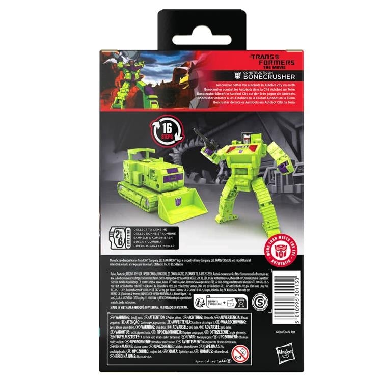 The Transformers: The Movie Studio Series Constructicons Set of 6 Combiner Figures Gallery Image 95