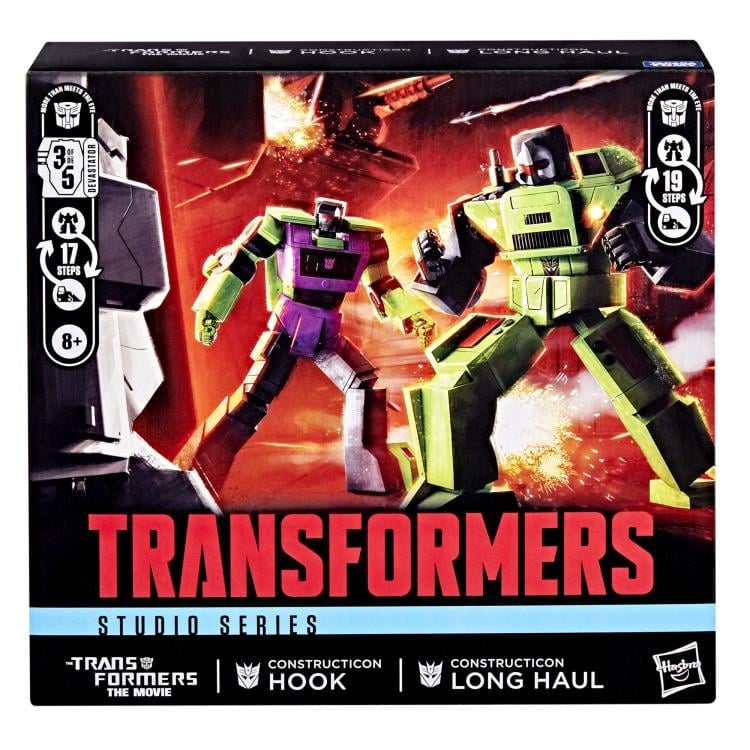 The Transformers: The Movie Studio Series Constructicons Set of 6 Combiner Figures Gallery Image 67
