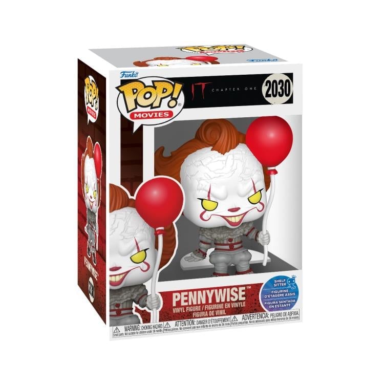 IT Pop! Movies #2030 Pennywise with Balloon (Shelf Sitter) Gallery Image 4