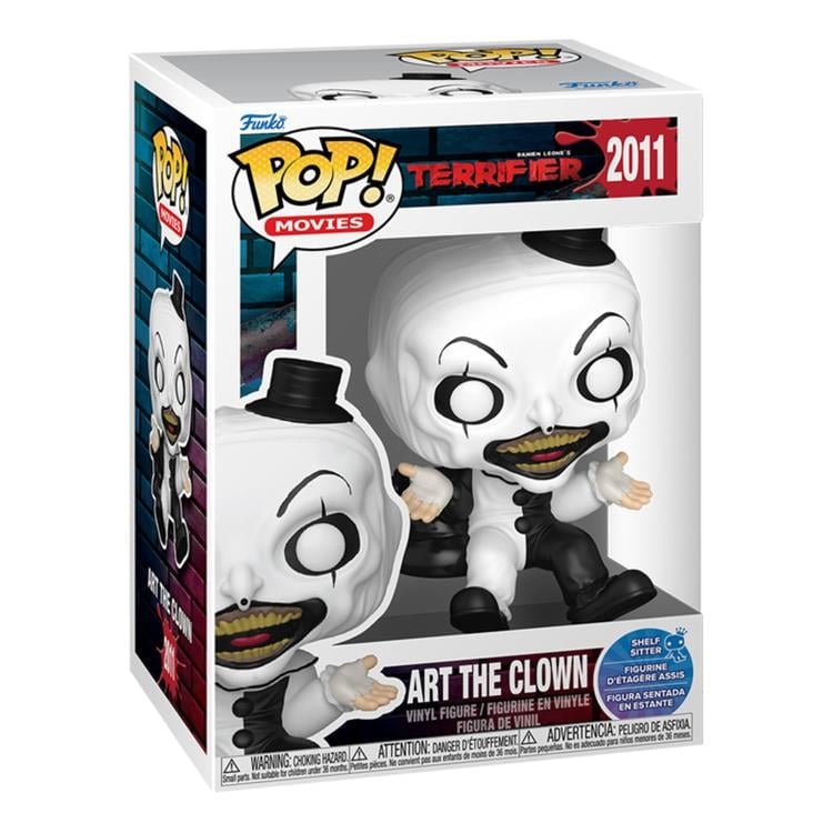 Terrifier Pop! Movies #2011 Art the Clown (Shelf Sitter) Gallery Image 3