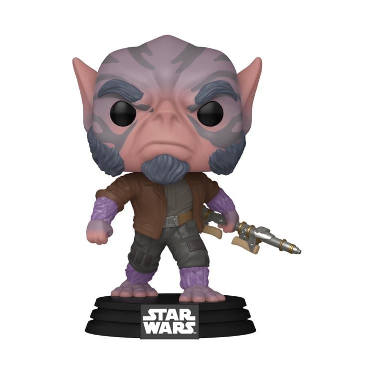 Star Wars: Mandalorian & Grogu Pop! #822 Zeb Orrelios