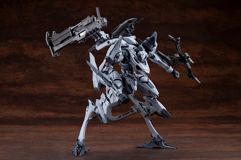 Armored Core V.I.O.S. Schneider Nachtreiher/40E Close-Quarters Assault Type Model Kit Gallery Image 13