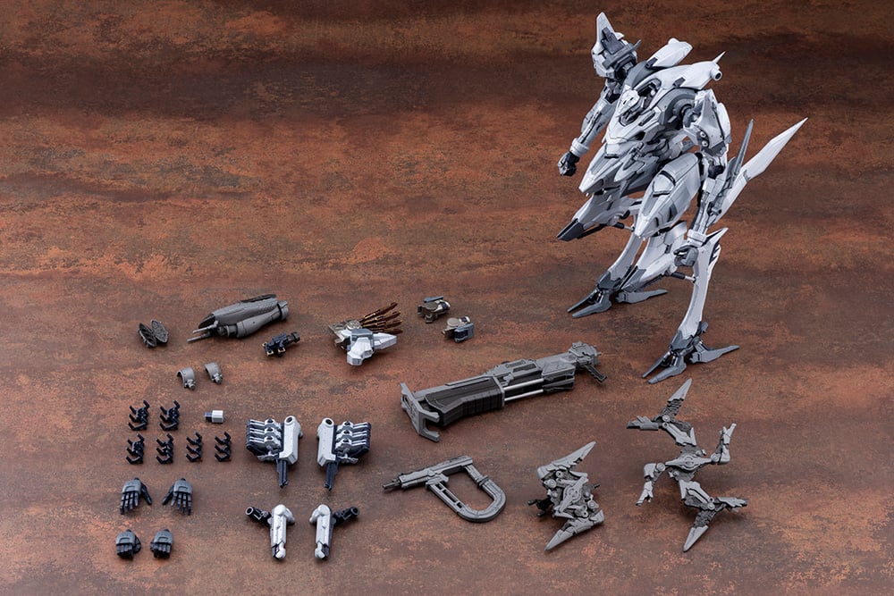 Armored Core V.I.O.S. Schneider Nachtreiher/40E Close-Quarters Assault Type Model Kit Gallery Image 17