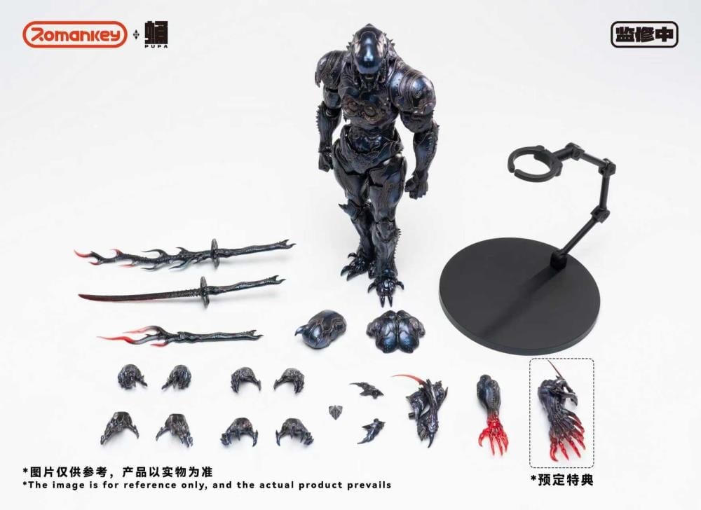 PUPA Series PP001 Ghost Ant 1/12 Scale Action Figure (With Bonus) Gallery Image 12