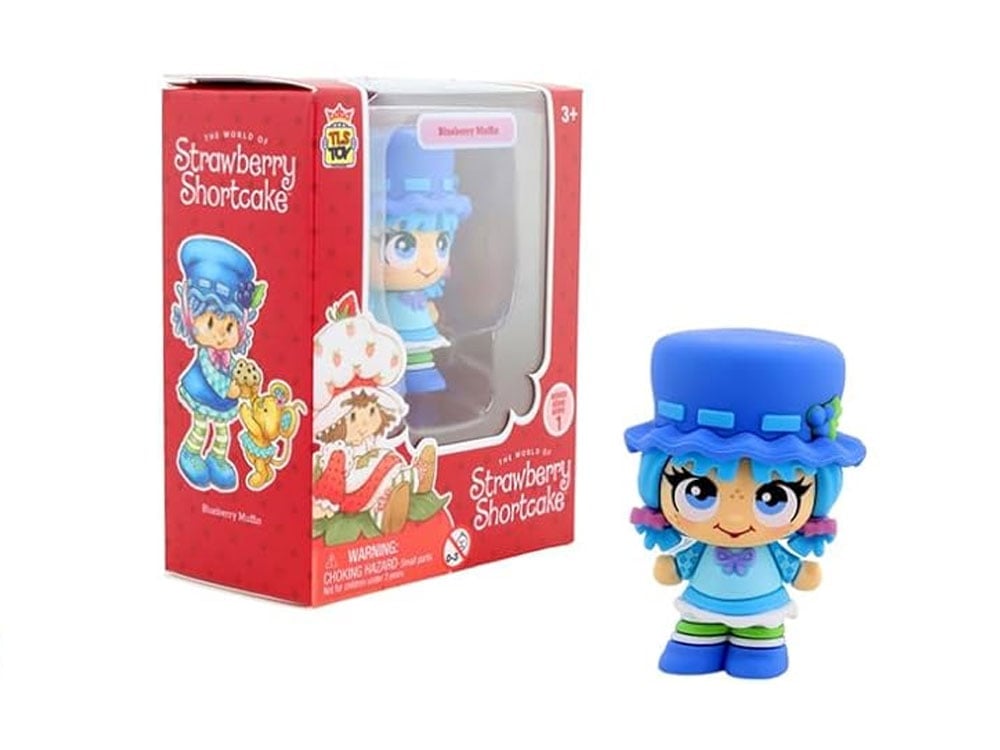 Strawberry Shortcake CheeBee Cuties Series 1 Blueberry Muffin 2.5-Inch Figure Gallery Image 1